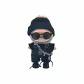 LABUBU POP 1.0 монстры Лабубу Оригинал в одежде, Secret box, подвес на сумку 17 см