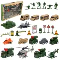 Набор машин Veld Co Военная техника, фрикционный механизм, 31 предмет