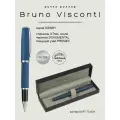 Ручка роллер BrunoVisconti SIDNEY цвет корпуса синий 0.7 мм, синий, в черном футляре