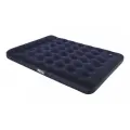 Надувной матрас Bestway Easy Inflate Flocked Air Bed (Queen) 67226 темно-синий 152 см