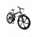 Велосипед складной на литых дисках RAYERIC 26 2025 17 рост 145-185 см, черный