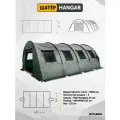 Шатер тент туристический Talberg HANGAR, цвет: зеленый, для кемпинга, экспедиций, поисково-спасательных работ, палаточных лагерей