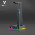 Подставка для наушников черная ONIKUMA ST-02 Oni Black c RGB подсветкой
