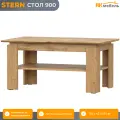 STERN (штерн) стол 900 Дуб Вотан, 90 х 43 х 55 см, с полкой, ЛДСП