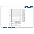 Фильтр Салонный AMD арт. AMD. FC859C