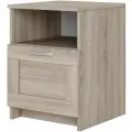 Прикроватная тумба Гуд ЛАКК сириус 1 ящик, 41x39x53 см, бежевая, дуб сонома 2.02.03.010.3