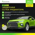 Защитная сетка радиатора, защита радиатора профессиональная, 1000x250, полимерный материал, 20 шт