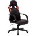 Кресло Zombie RUNNER черный/красный