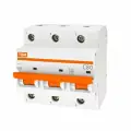 Автоматический выключатель TDM ВА47-100 3Р 80 А С 10 кА