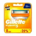Gillette Сменные кассеты, FUSION , для бритья, 8 шт