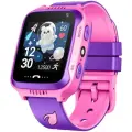 Детские часы Leef Pulsar+КМП SIM фиолетовый