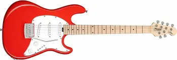 STERLING CT30SSS-FRD-M1 электрогитара Cutlass SSS in Fiesta Red