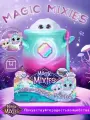 Волшебный котел, интерактивная игрушка, Moose Rainbow Magic Mixies / ребенок подарок на день рождения с котелком, световыми эффектами и звуками, волшебная палочка