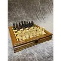 Шахматы, Шашки ручная работа Из Дуба 30 см