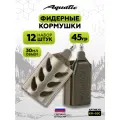 Набор фидерных кормушек для рыбалки 12 штук 45 гр (30 мл)