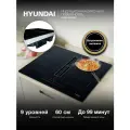 Индукционная варочная поверхность Hyundai HHIH 6858 BG черный