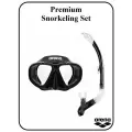 Маска и трубка для снорклинга Premium Snorkeling Set