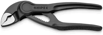COBRA XS Клещи переставные, зев 28 мм, длина 100 мм, фосфатированные KNIPEX KN-8700100