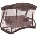 Чехол с москитной сеткой Garden Story для качелей 1470х2430х1800 Палермо Премиум, Палермо, Саванна арт. Ч431-МТ006, коричневый 