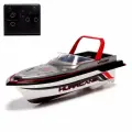 Автоград Катер радиоуправляемый Mini Boat, работает от аккумулятора, цвет красный