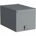 Короб для хранения 16.5x18x28 см полиэстер цвет гранит