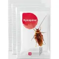 Средство от насекомых-вредителей Кукарача 50 г, гранулированная приманка для быстрого уничтожения тараканов, чешуйниц и мокриц