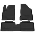 Комплект ковриков REZKON 1039045200 для LADA Vesta, LADA Vesta SW Cross с 2015 г., 4 шт. черный 4