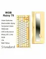 Клавиатура игровая Wob Studio Rainy 75, PBT, RGB, 81 клавиша