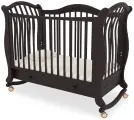 Кроватка для новорожденного GANDYLYAN К-2002-31 Габриэлла Люкс (махагон)