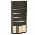 Витрина серии Смок №1-900, Дуб Венге и Дуб Сонома