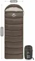 Мешок спальный Naturehike U350S, (190х30)х75 см, (ТК: -3C), (правый), коричневый