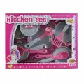 Наш Китай. Набор Посуды Kitchen Set 10 предм. с аксесс. для кухни, в/к 35. арт. CA047629/LN852B