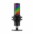 Микрофон HyperX QuadCast 2 RGB, USB, для стрима, с подсветкой, чёрный