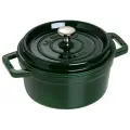 Кокот Staub круглый, 26 см, 5,2 л, зеленый базилик