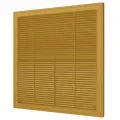 Вентиляционная решетка 400х400 мм разъемная с москитной сеткой 4040Р беж бежевая