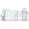Радиатор Отопителя Nissens арт. 76512