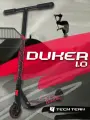 Самокат трюковой Tech Team Duker 1.0, черно-красный