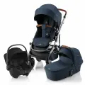 Коляска 3в1 Britax Römer Smile 5Z, цвет Night Blue / Baby-Safe Core (Тёмно-синий)
