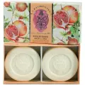 La Florentina Мыло кусковое Pomegranate гранат, 2 уп., 2 шт., 115 г