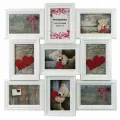 Фоторамка коллаж Platinum BIN-112184_WHITE на 9 фото 10х15 см, цвет белый