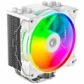 Кулер ID-COOLING SE-214-XT ZF White LGA1700/1200/115X/AM5/AM4 (TDP 180W, PWM, 4 тепл. трубки прямого контакта, Fan 120mm, Addressable RGB LED)