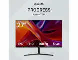 Монитор 27 Digma Progress 27P203F, 1920х1080, 100 Гц, IPS, черный (dm27sb17)