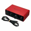Звуковая карта Focusrite Scarlett Solo 4th Gen, USB, 2 входа/выхода, Hi-Z
