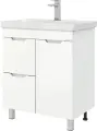 Тумба с раковиной Onika Айленд 70 напольная, белая