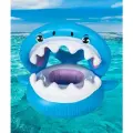 Детский плавательный круг Акула с сиденьем под козырьком