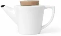 Чайник заварочный с ситечком Viva scandinavia Infusion, белый 1л, V70600
