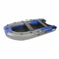 Лодка моторная килевая Пилот 360 НДНД, серо-синий
