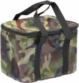 Термосумка складная фольгированная Cartage Т-13, объем 10 л, размер 26х19х19 см, сохраняет холод и тепло, цвет зеленый камуфляж