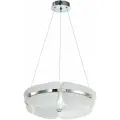 Светильник подвесной, ZORTES MOON, Мощность- 30Вт, Тип лампы -Встроенный LED, Цвет - хром, Диаметр 600мм