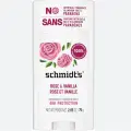 Schmidt's, Натуральный дезодорант без алюминия, 48 часов, Rose & Vanilla, роза и ваниль, 75 г
